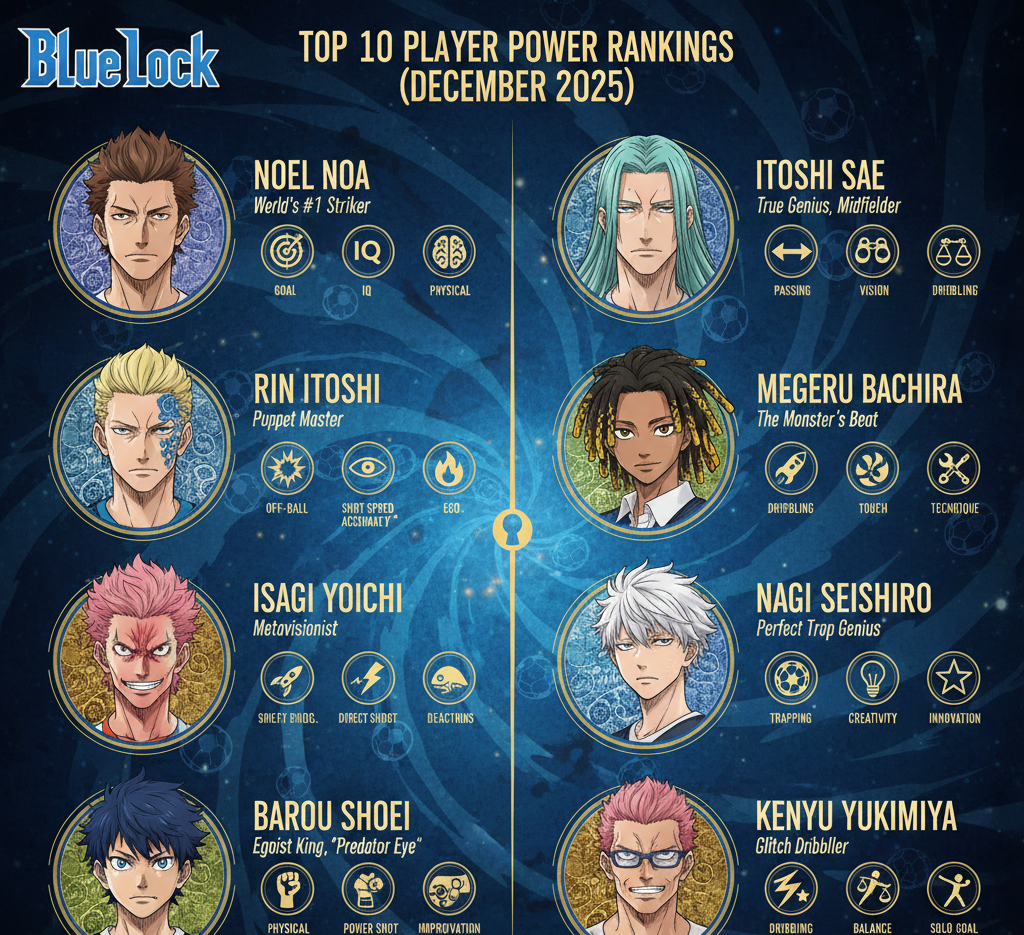 blue lock characters