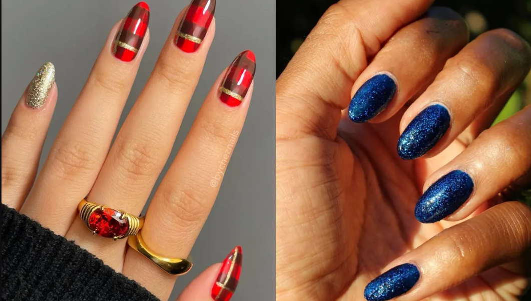 elegant classy winter nails