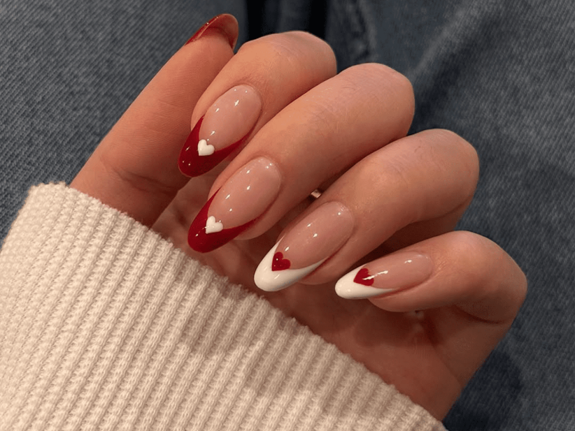 valentine's day nail ideas