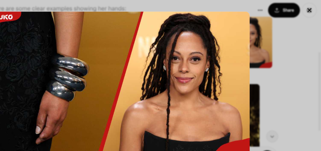 rosalind eleazar hands